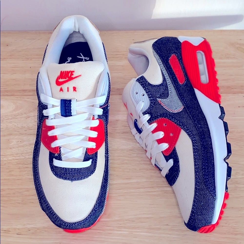 ❤️🖤NIKE AIR MAX 90 DENHAM SNEAKERS❤️🖤 - Picture 3 of 9